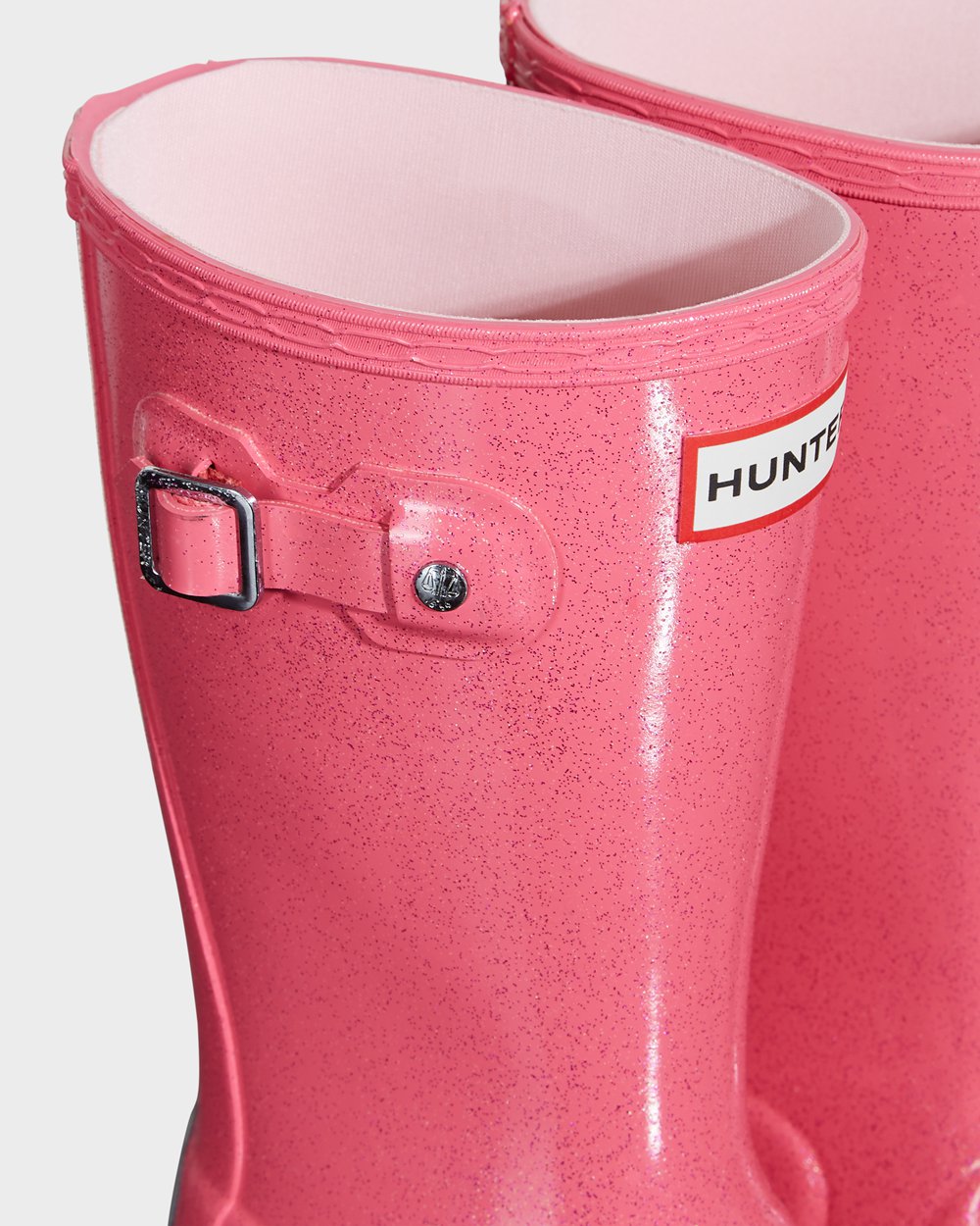 Regenlaarzen Kinderen - Hunter Original Starcloud - Roze - 96ERFYUNM